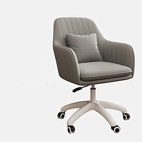 REMYS Office Chair Computer Desk Chair Modern Simplicity Gaming Chair Fashion Casual Desk Chair Bedroom Backrest Computer Armchair (Color : F)