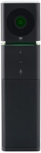 Boom UNO Full HD 1080p Conference Camera with 120 Wide-Angle Lens Full Duplex Speaker & Microphone Noise-Canceling Audio USB Plug & Play Video Bar for Meetings (Black)