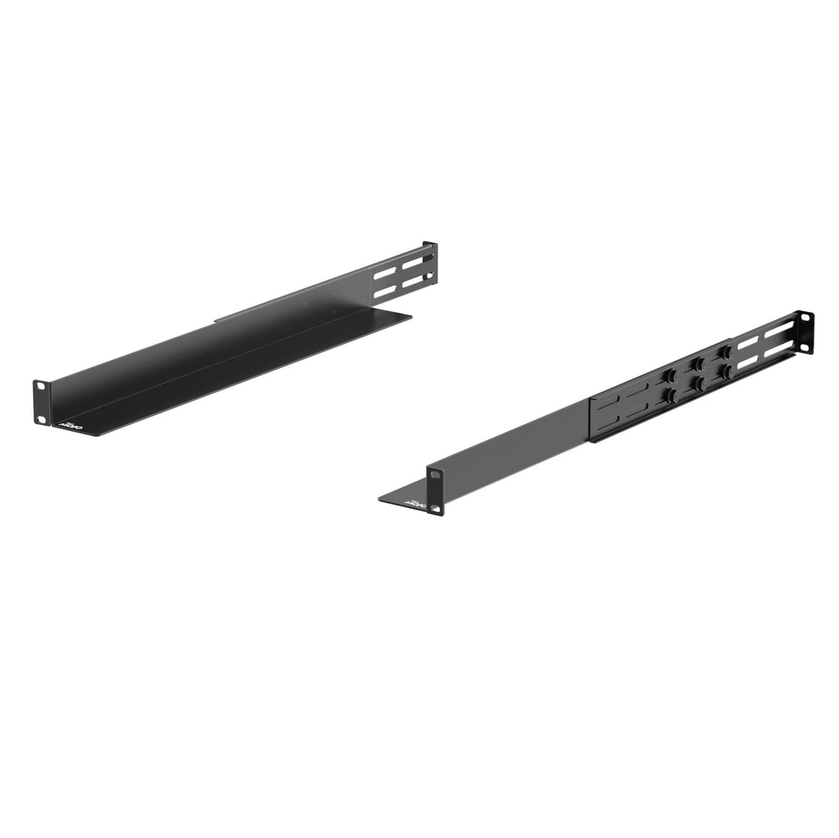 Tecmojo 1U Universal Rack Mount Rails,4-Post Server Rack Shelf Rail With 20.9-32 Adjustable Depth Fit For Non-Rack Mountable Ser