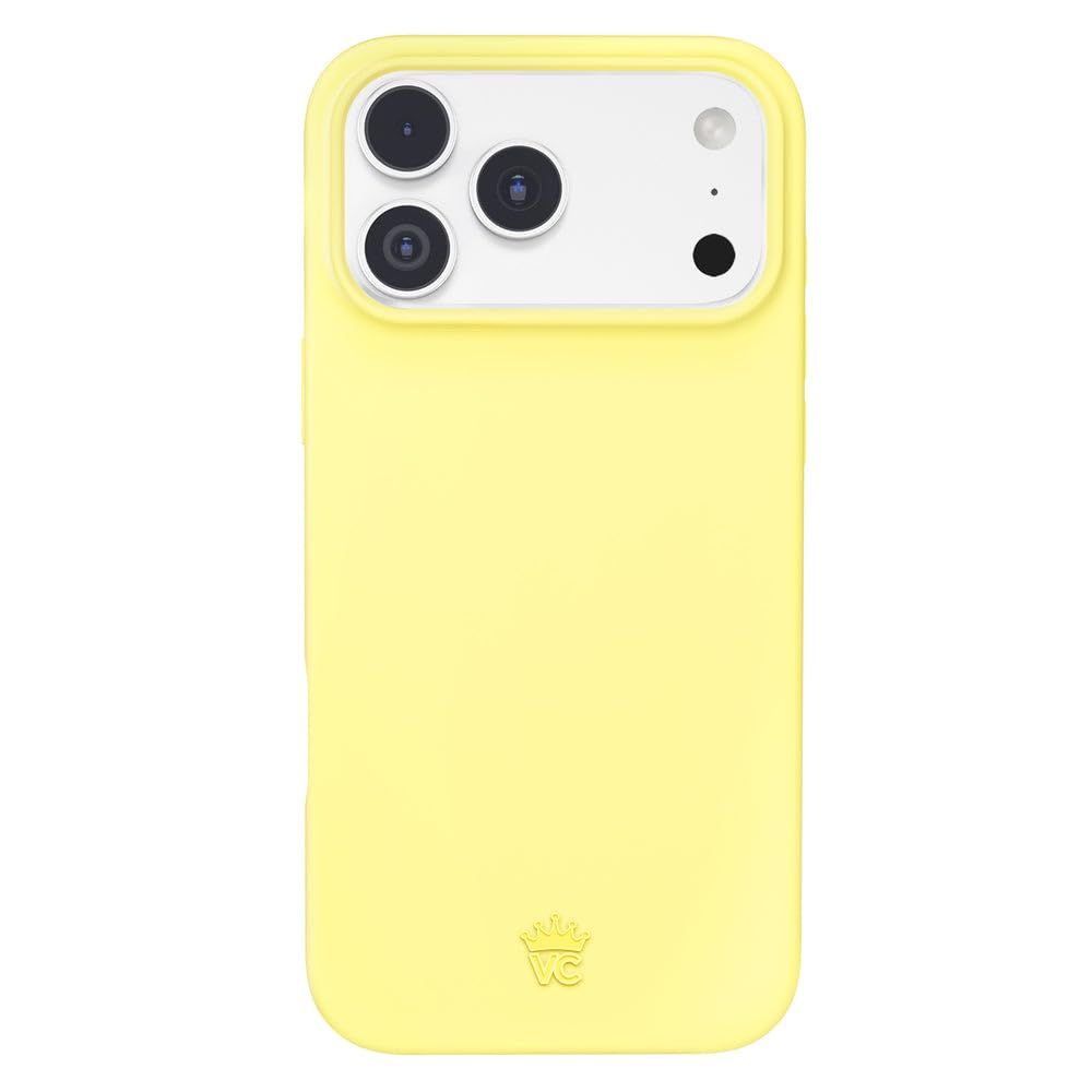 Velvet Caviar Case For Iphone 17 Pro Max | Compatible With Magsafe | 10Ft Drop Tested | Smooth Satinshield Finish | Butter Yello