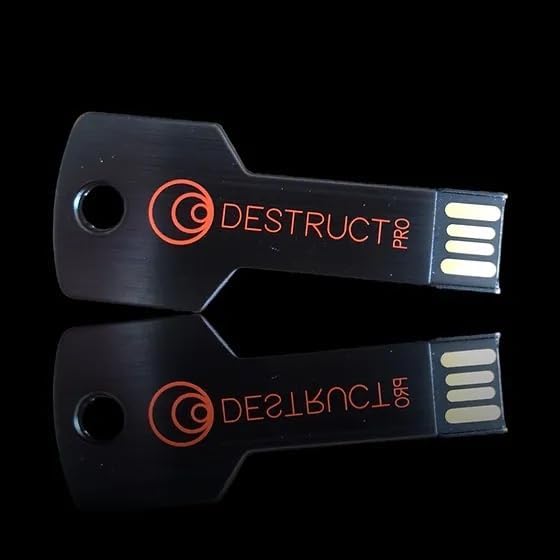 Lovell DESTRUCT PRO - USB Hard Drive Eraser & Data Destruction Tool - 3 Phase Crytopgraphic Wipe - Super Fast SMART Technology - Multi-Drive Compatibility - Works With HDD SSD & External Har