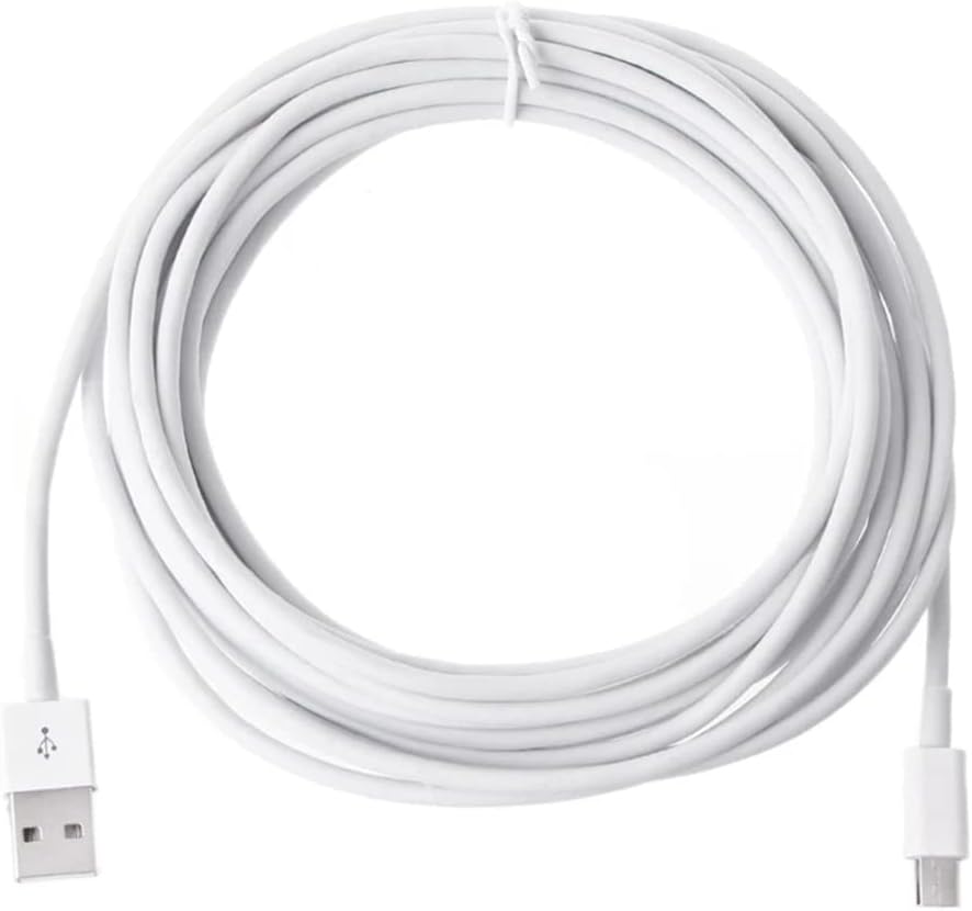 Micro USB Charger Cable for EUFY, VAVA, LeReve Baby Monitors, 10 FT