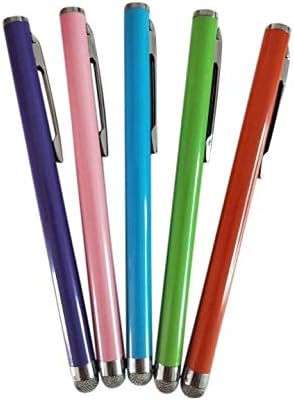 BoxWave Stylus Pen for Galaxy Tab S 10.5 - EverTouch Slimline Capacitive Stylus with FiberMesh Tip (Crimson Red)