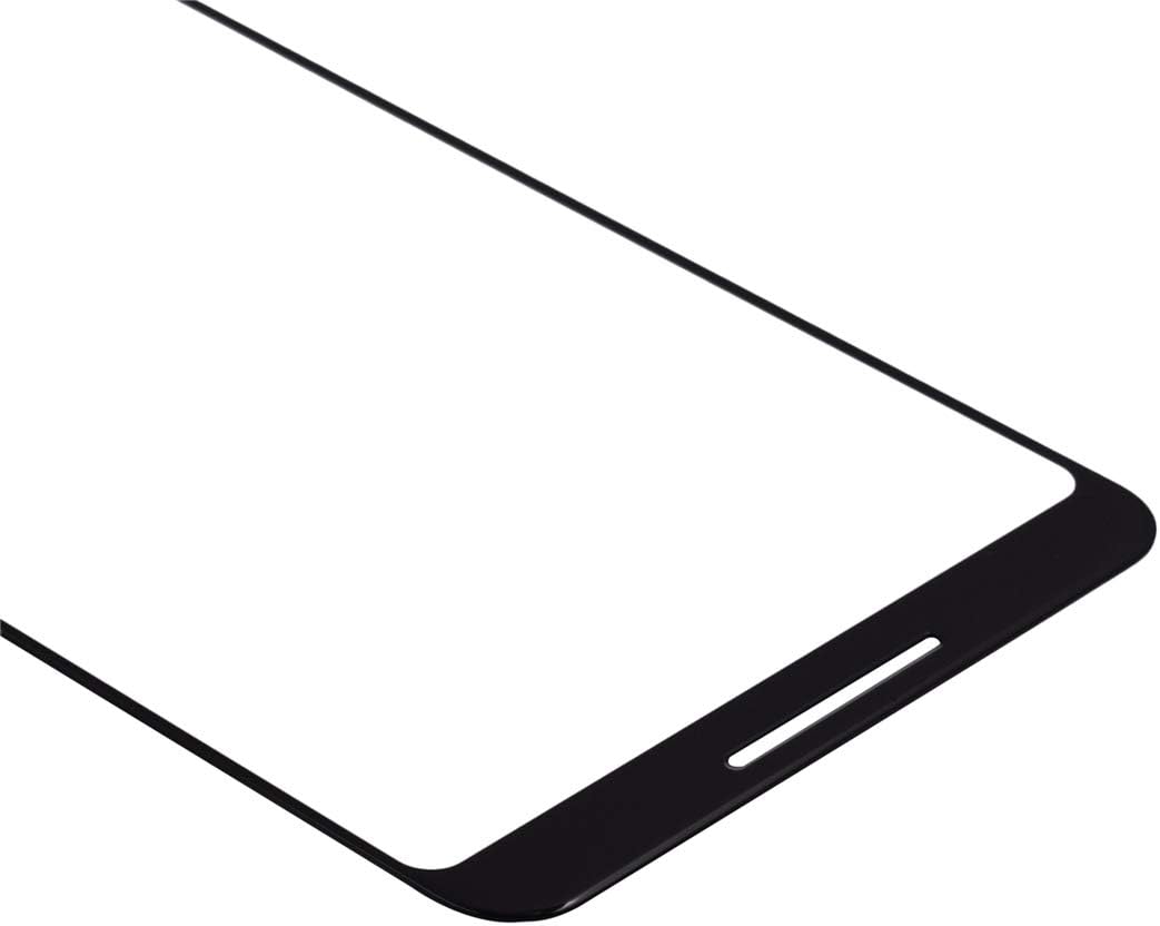 Sunways Outer Glass Screen Replacement for Google Pixel 3 XL, Black