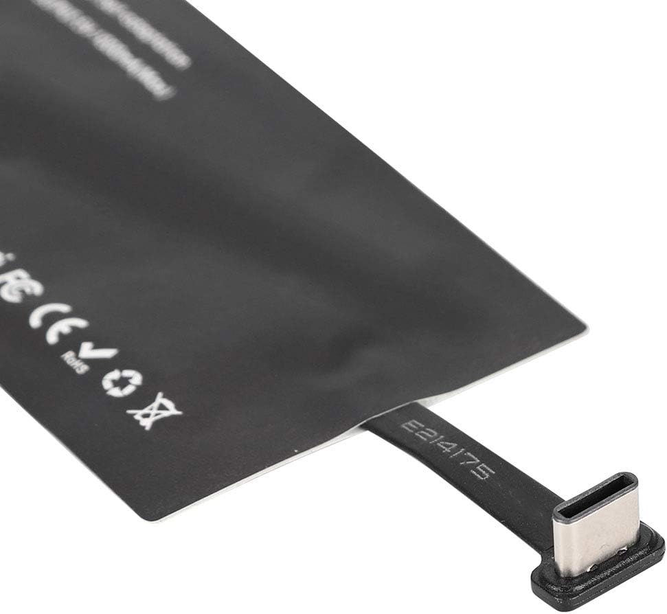 USB C Receiver Adapter, Charging Receiver for Type C Smartphone Cell Phone