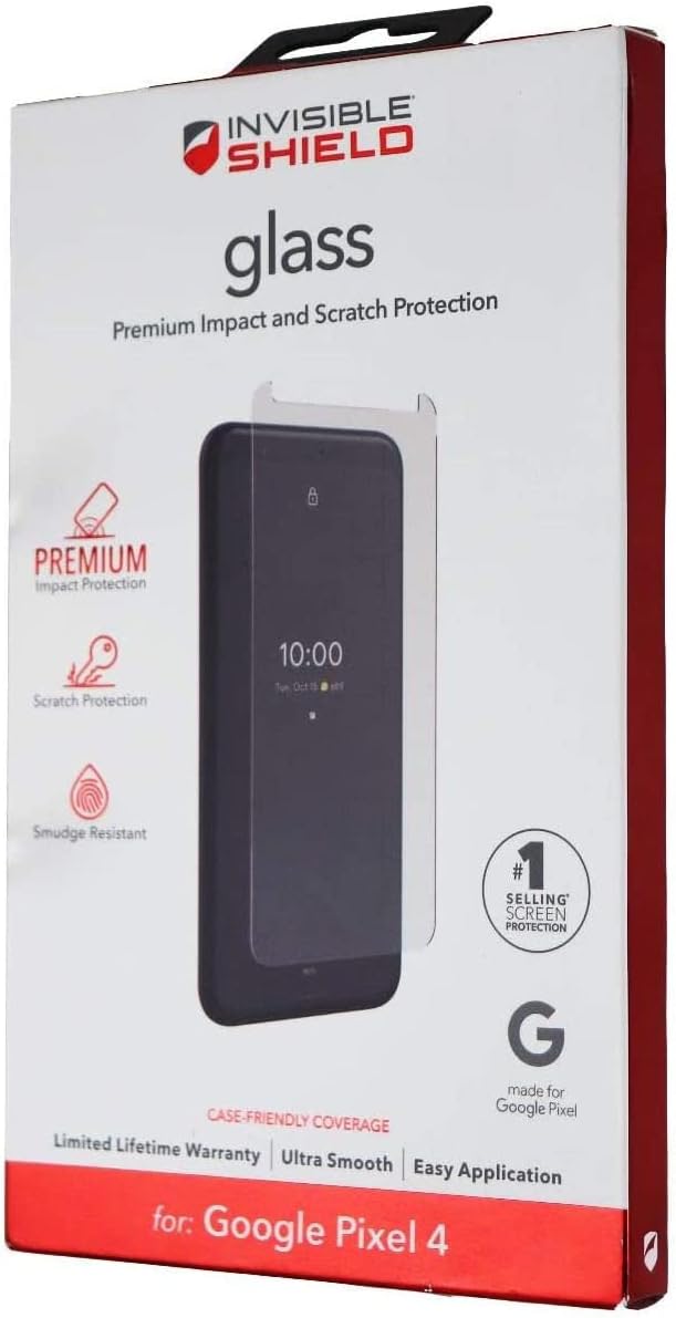 ZAGG InvisibleShield Glass Screen Protector for Google Pixel 4 - Clear