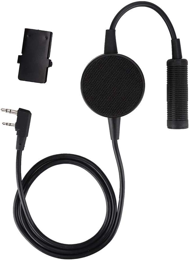 TCI PTT for Radio Walkie Talkie Headset, K Head Push to Talk PTT, TCI Round Waterproof PTT for Two Way Radio