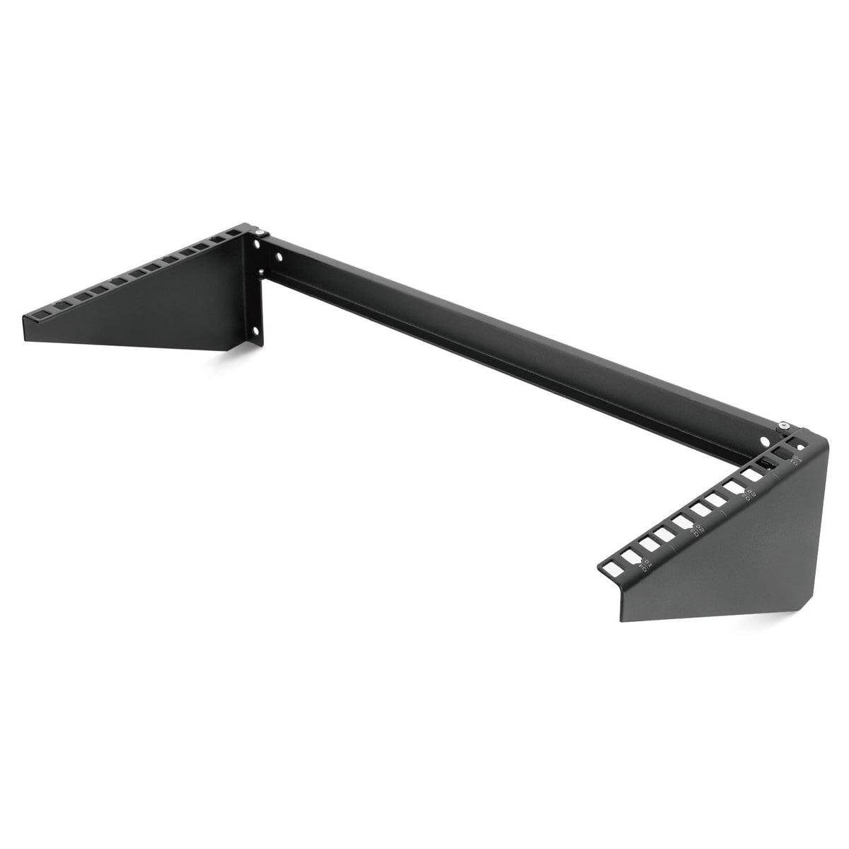 Tecmojo 4U Foldable Vertical Wall Mount Rack And Wall Mountable Patch Panel Bracket For 19 Rack Mount Network And Server Equipme
