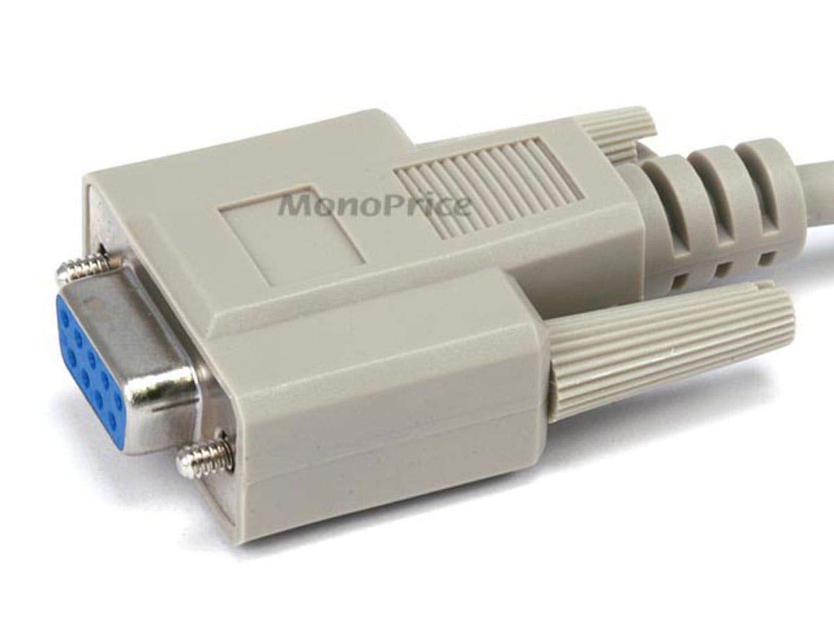 Monoprice 3ft DB 9 M/F Molded Cable