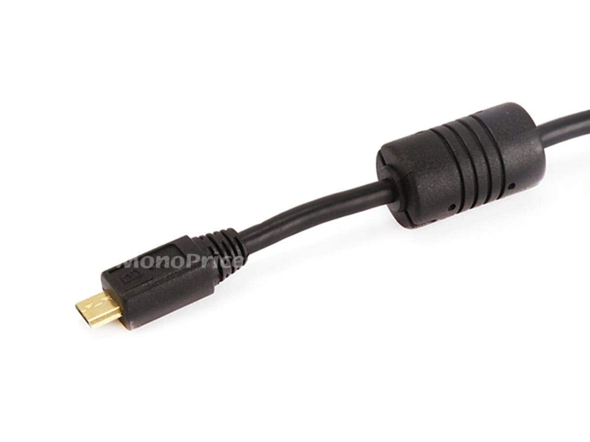 Monoprice USB 2.0 Type-A to Micro-B 5-Pin Cable - Male to Male, Compatible with Samsung Galaxy, Note, Android, LG, HTC