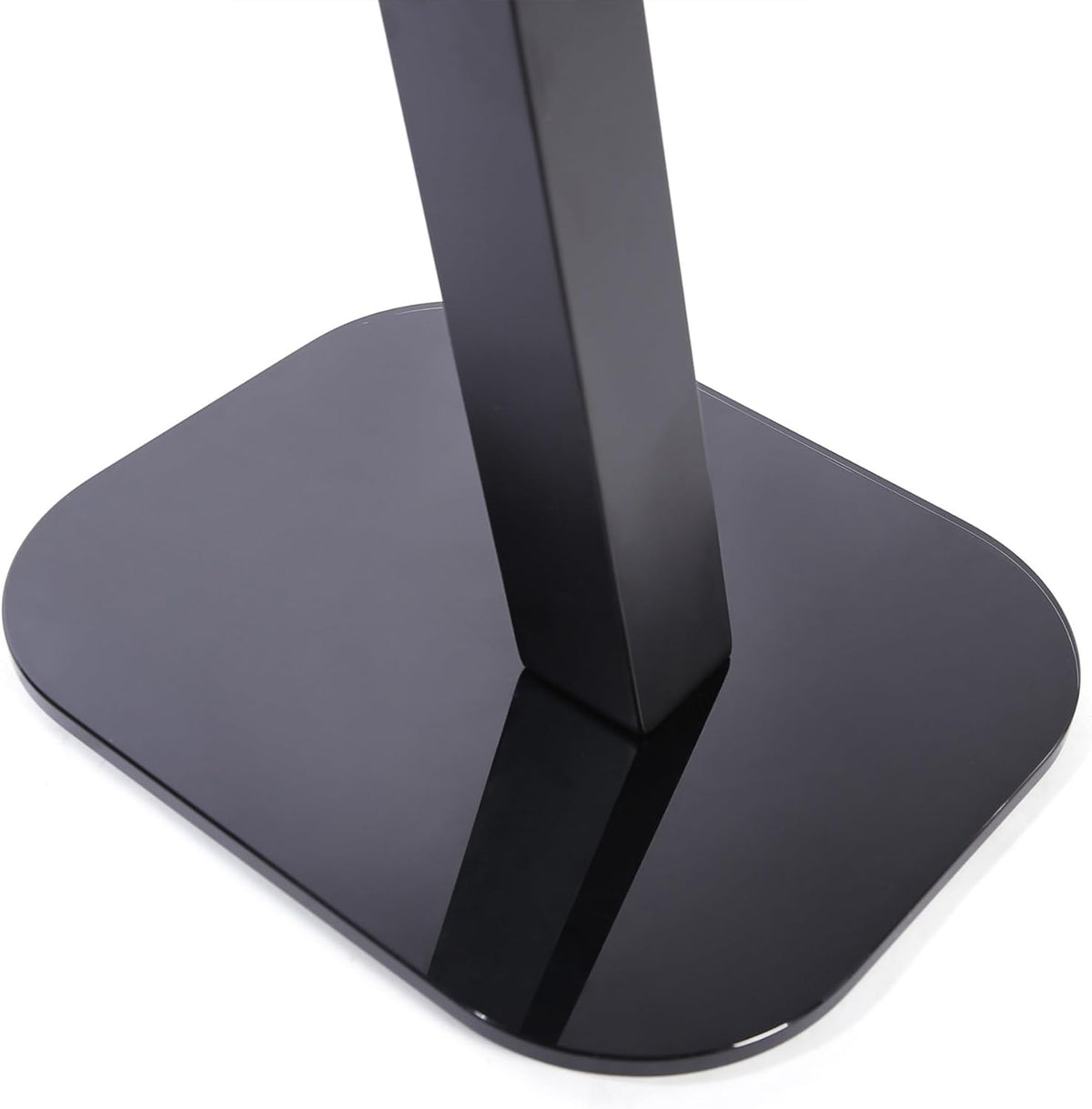 EXIMUS One Pair Fixed Height Universal Speaker Floor Stands - Black - 610 Series