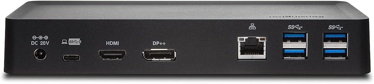 Kensington SD4700P Displaylink Docking Station – Dual Display for Any MacBook M1/M2/M3/M4 or Windows; 60W Power Delivery; TAA Compliant (K38240NA)