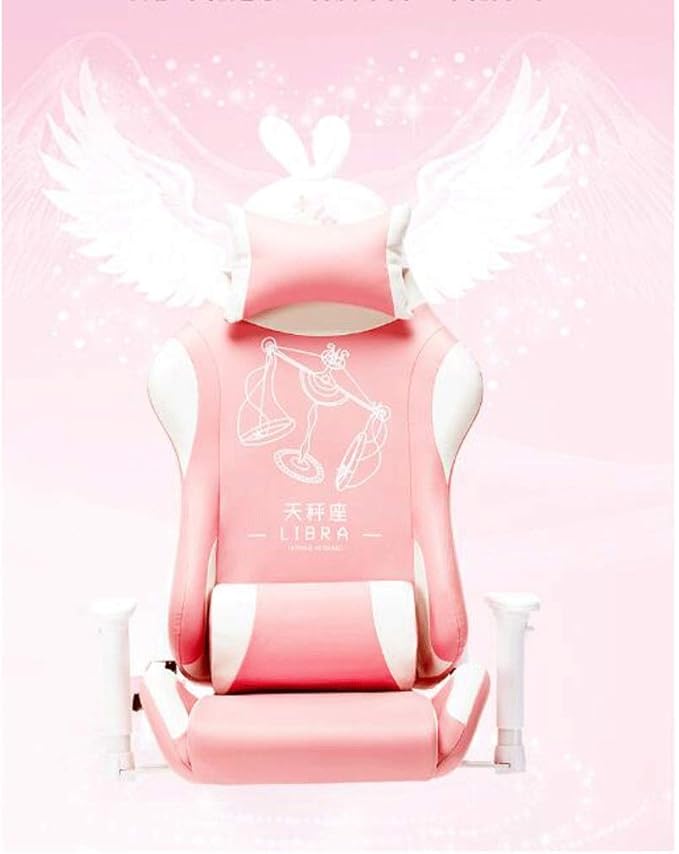YYDS Chair E-Sports Gaming Chair Executive Ergonomic Constellation Swivel Chair Computer Chair with Headrest and Lumbar Pillow Ergonomically (Color : J)