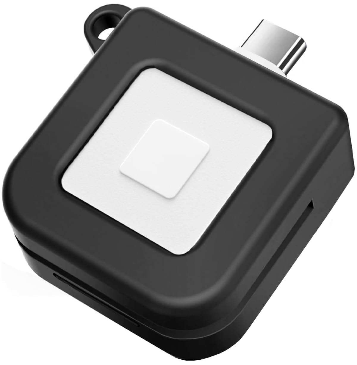 Encased Keychain Case Designed For Square Reader For Magstripe (Usb-C) Black