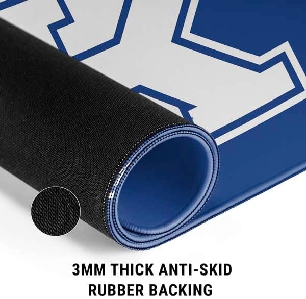 Skinit Medium Gaming Mouse Pad - Officially Licensed UK Kentucky Design with Stitched Edges Waterproof Non-Slip Rubber Base Desk Mat for Keyboard & Mouse 17.7 x 15.75 inches