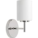 Progress Lighting P2131-104 Replay Bath & Vanity, 1-Light, Polished Nickel