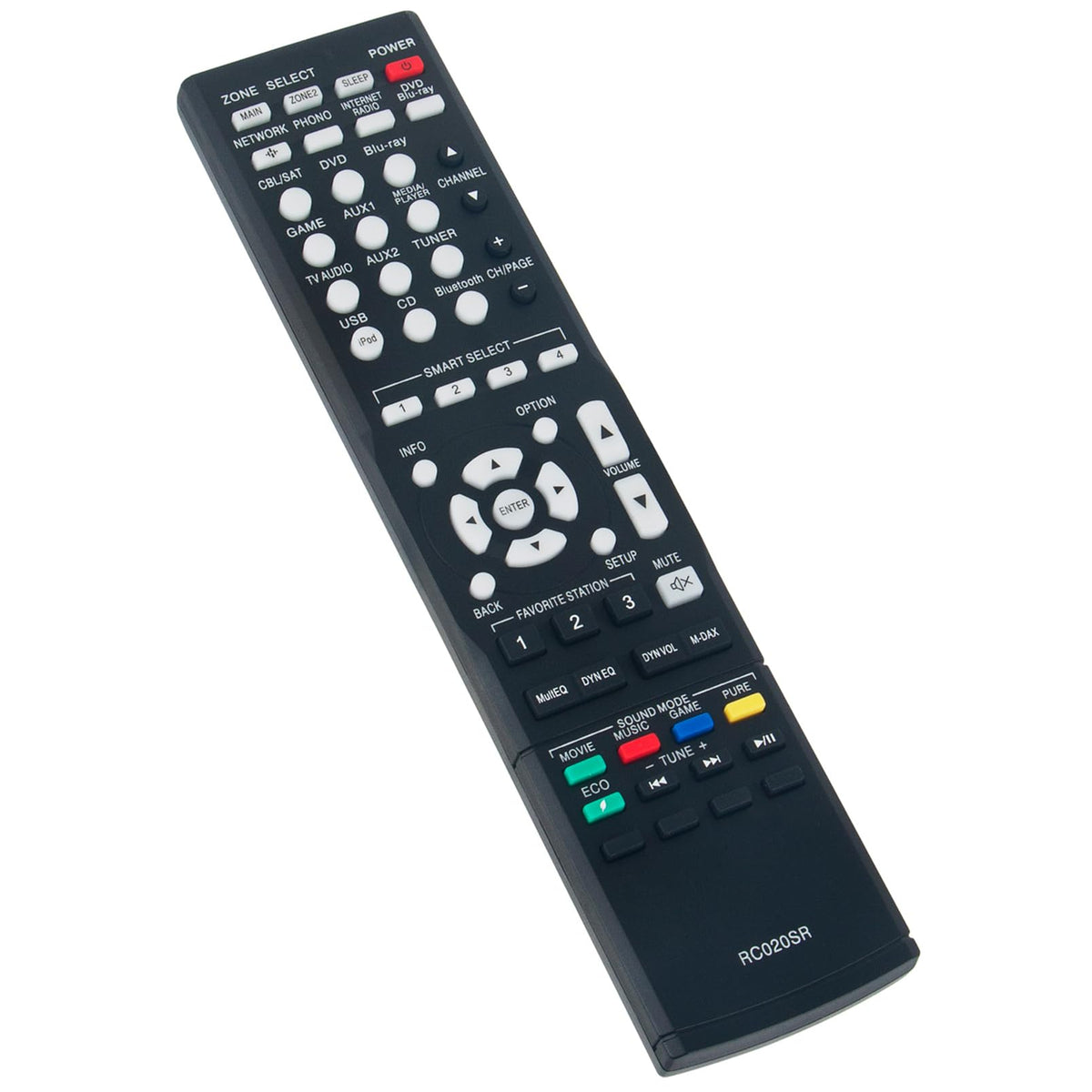 RC020SR Replace Remote Control fit for Marantz Receiver NR1403 NR1504 NR1505 NR1502 Stereo AV Receiver