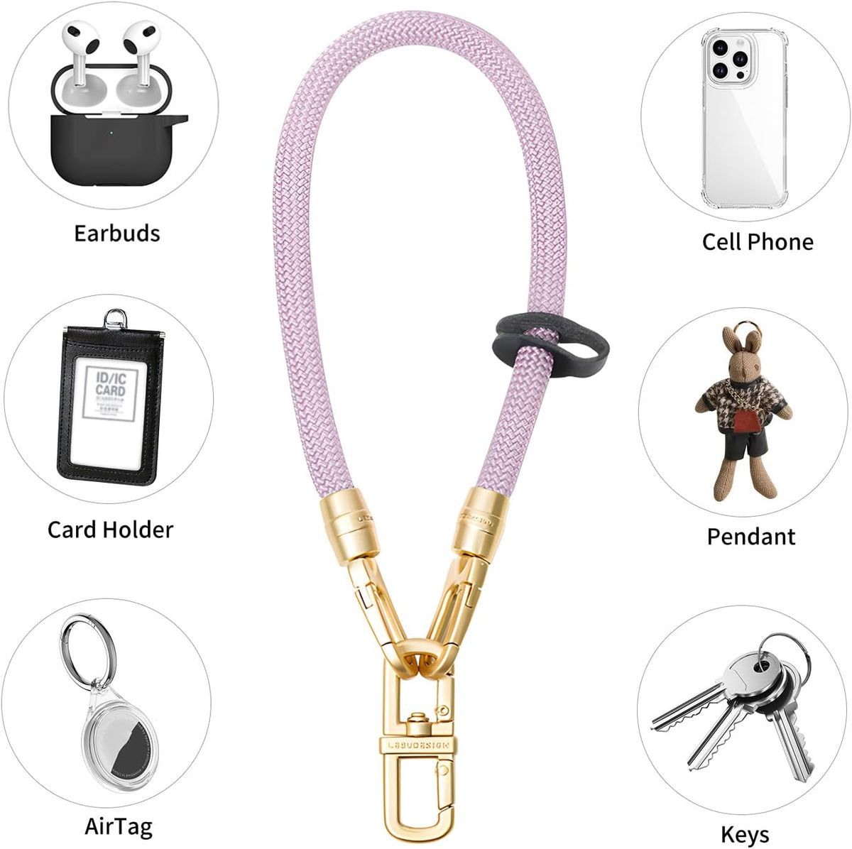 Universal Cell Phone Lanyard Wrist Strap,Phone Bracelet Strap,Phone Charms Strap