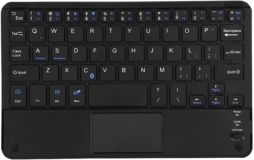 EBTOOLS Ultra Slim Bluetooth Keyboard, Mini Portable Bluetooth 3.0 Keyboard with Touchpad for Android/Windows