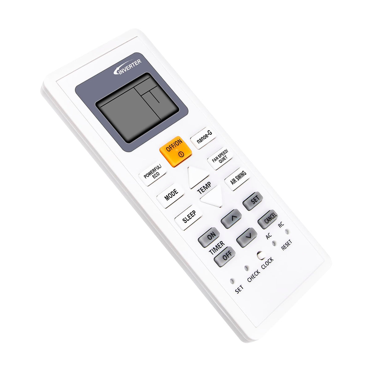 Replace Ac A/C Remote Control Compatible With Panasonic Inverter Air Conditioner A75C00510 A75C04239 A75C00350 A75C00410 A75C025