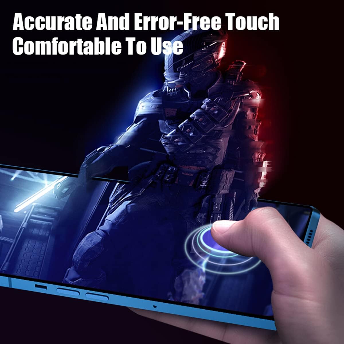 2-Pack Upgraded Hydrogel Screen Protector for iPhone 13/13 Pro, iPhone 14 (6.1"), Non-breakable Flexible TPU & Case