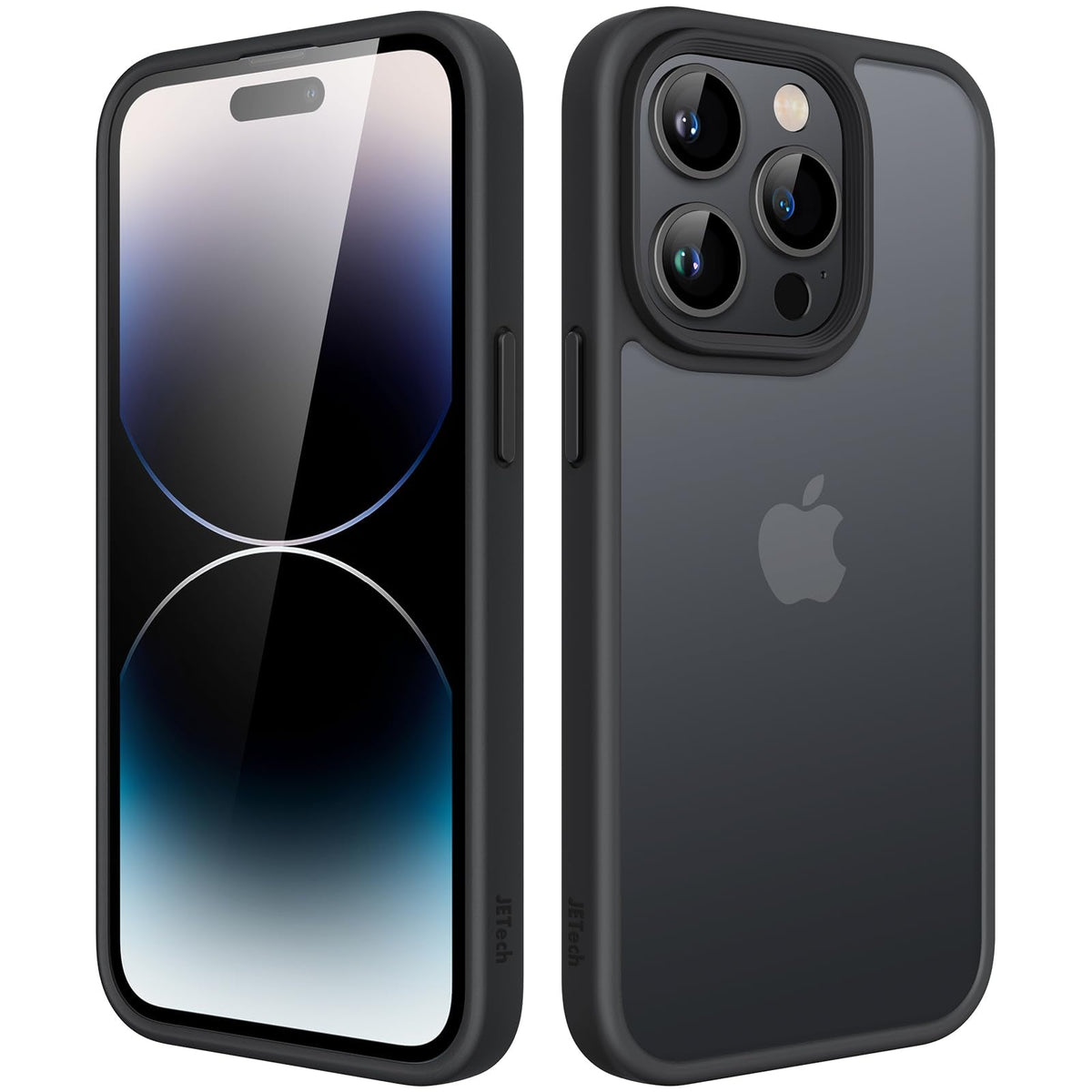 Jetech Matte Case For Iphone 14 Pro Max 6.7-Inch, Shockproof Military Grade Drop Protection, Frosted Translucent Back Phone Cove
