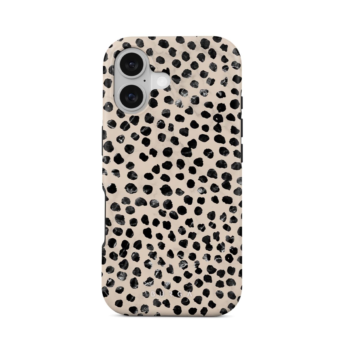 Burga Unisex Phone Case For Iphone 17 - Dual-Layer Hybrid Design With Shock-Absorbing Tpu & Durable Exterior, Scratch-Resistant