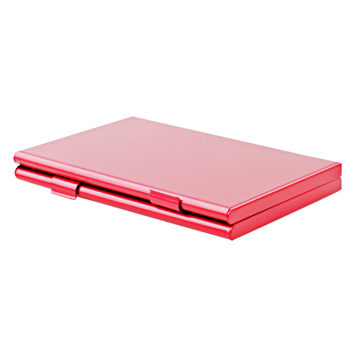 Foto&Tech RED Aluminum Memory Card Carrying Case 4 Slots Compatible with Compact Flash Card Lexar SanDIsk Kingston Sony