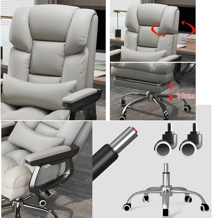 Gaming chair Computer Chairs for Adults Gaming Chair Ergonomic Office Desk Chair Accent Chairs High Back Chair Lift Chair Student Chair Metal Armchair for Bedroom Living Room ( Color : Black With