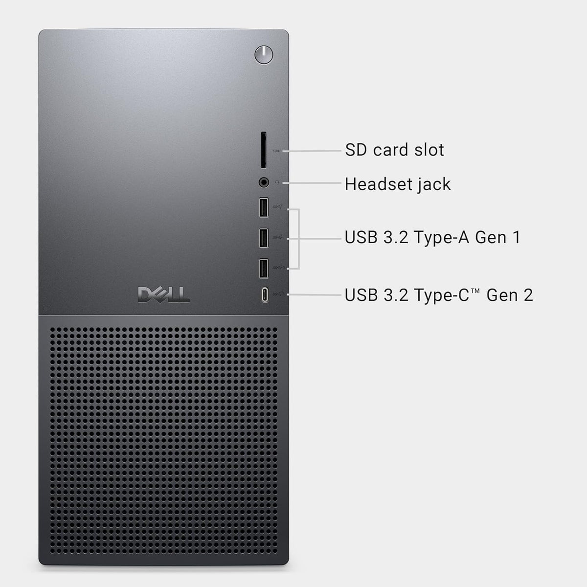 Dell Tower Plus EBT2250 Desktop Computer - Series 2 Intel Core Ultra 9 285 24-Core Processor up to 5.6 GHz, 64GB DDR5 RAM, 8TB NVMe SSD, NVIDIA GeForce RTX 4060 8GB GDDR6, Windows 11 Pro, Graphite