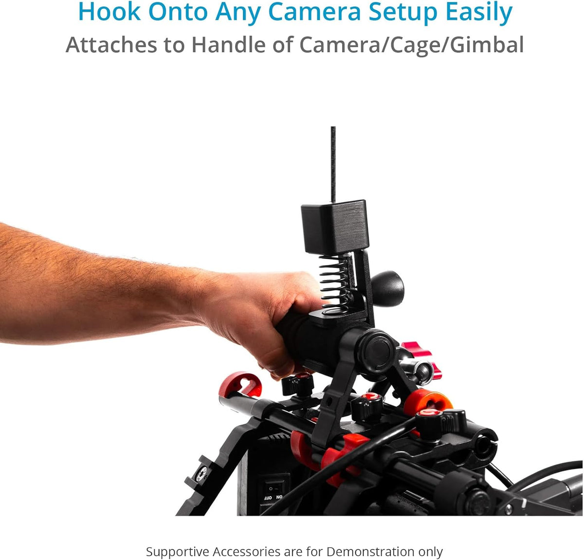 FLYCAM Starter Female Flowline-01 Body Support Rig for Camera & Gimbals (X-Large/XX-Large). 180° Top Bar Rotation & 3-7.5kg / 6-16lb Payload