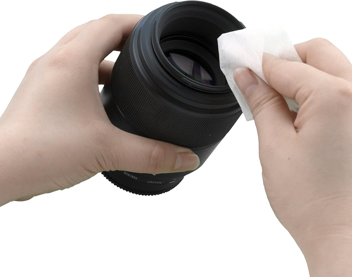Camkix Camera Lens Cleaning Kit - Air Blower, 2in1 Lens Cleaning Pen, Cleaning Brush, Spray Bottle w/Cleaning Solution, Lens Cleaning Paper Tissue (Without Fluid)