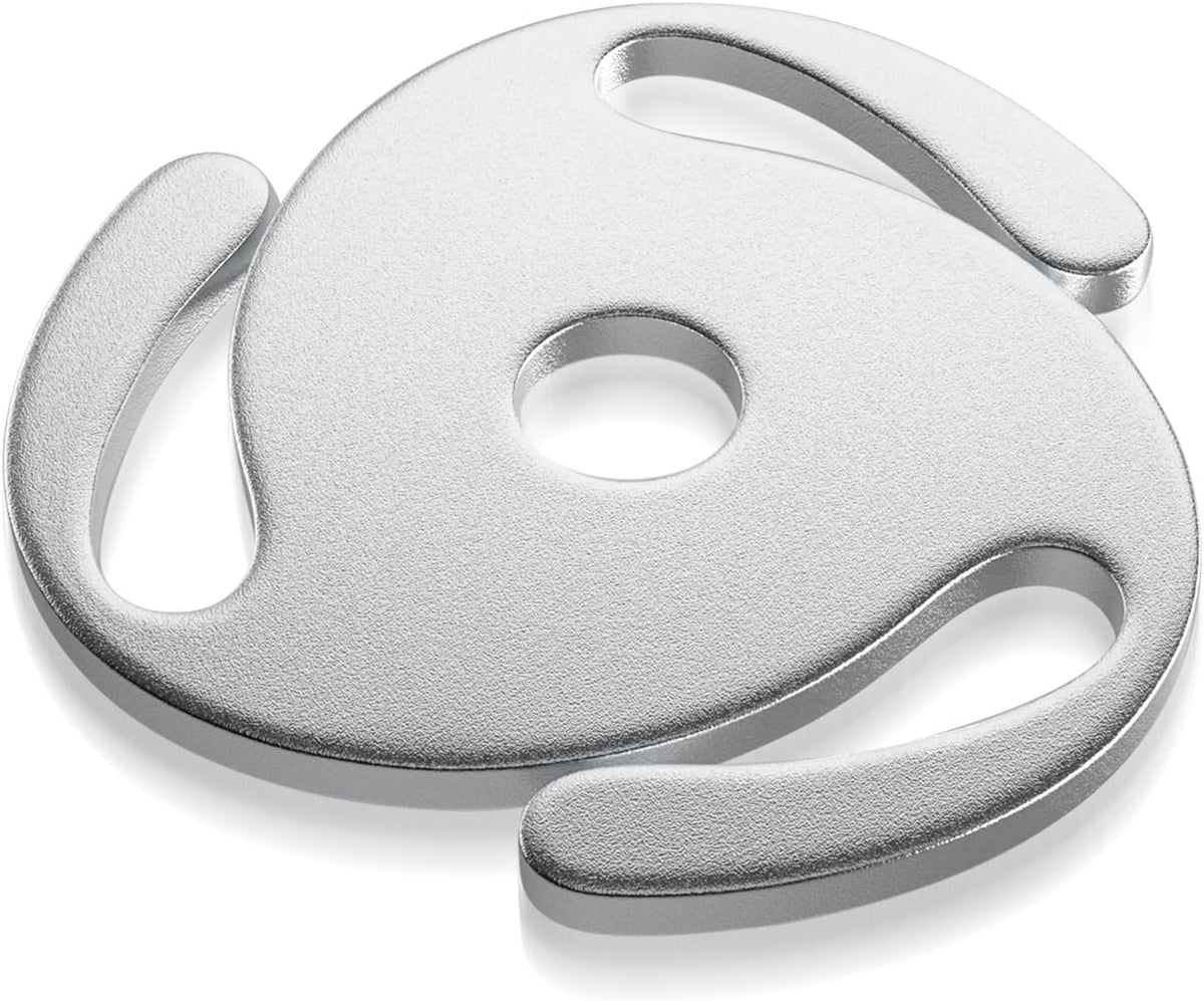 Facmogu 45 RPM Record Adapter, 7 Inch Vinyl Solid Aluminum Adapter for Turntables