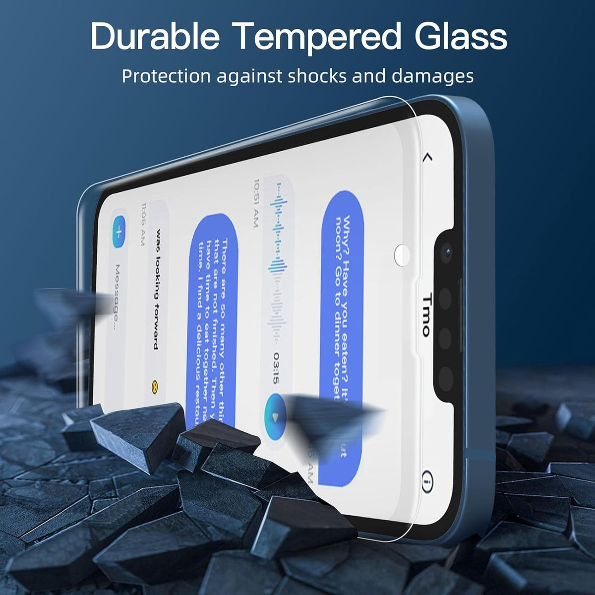 NEW'C 3 Pack Privacy for iPhone 13 Mini Screen Protector (5.4"), Enhanced 28-Degree Privacy Angle, Ultra Durable 9H Hardness, Bubble-Free