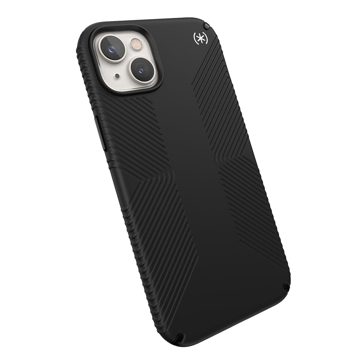 Speck Presidio2 Grip Magsafe - Non-Slip Iphone 14 Plus Case (Black/White)