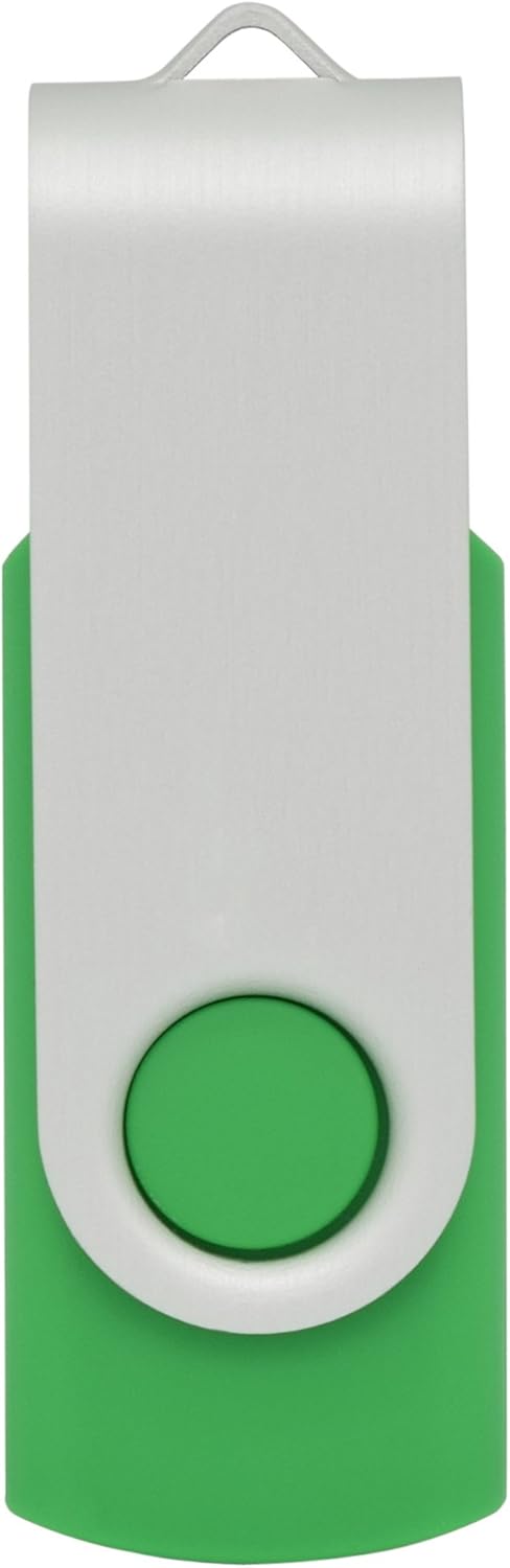 10 Pack 8GB USB Flash Drives USB 2.0 8GB USB Memory Stick Pen Drive Green