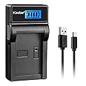Kastar Slim LCD Charger for Samsung IA-BP210R IA-BP210E IA-BP420E and SMX-F44 F50 F53 F54 F500 F501 F530 HMX-F80 F90 H200 H300 H304 S10 S15 S16 Camera
