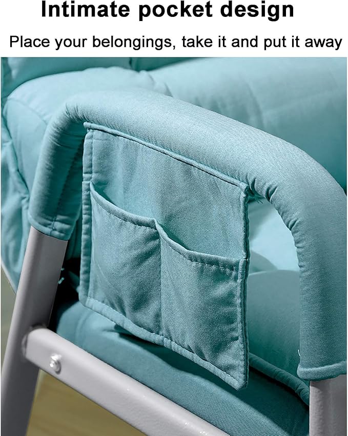 Office Chair Gaming Chair Computer Chair Fabric Office ChairErgonomic Computer Chair Home Modern Desk ChairTufted Executive Chair with Thick Seat and FootrestUpholstered High Back Confere