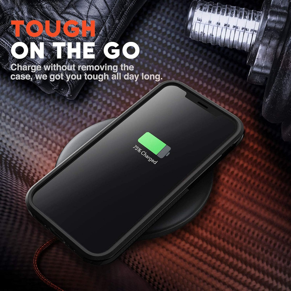 NTG 2023 Designed for iPhone 11 Case - Heavy-Duty Tough Rugged Lightweight Slim Shockproof Protective Case, Orange