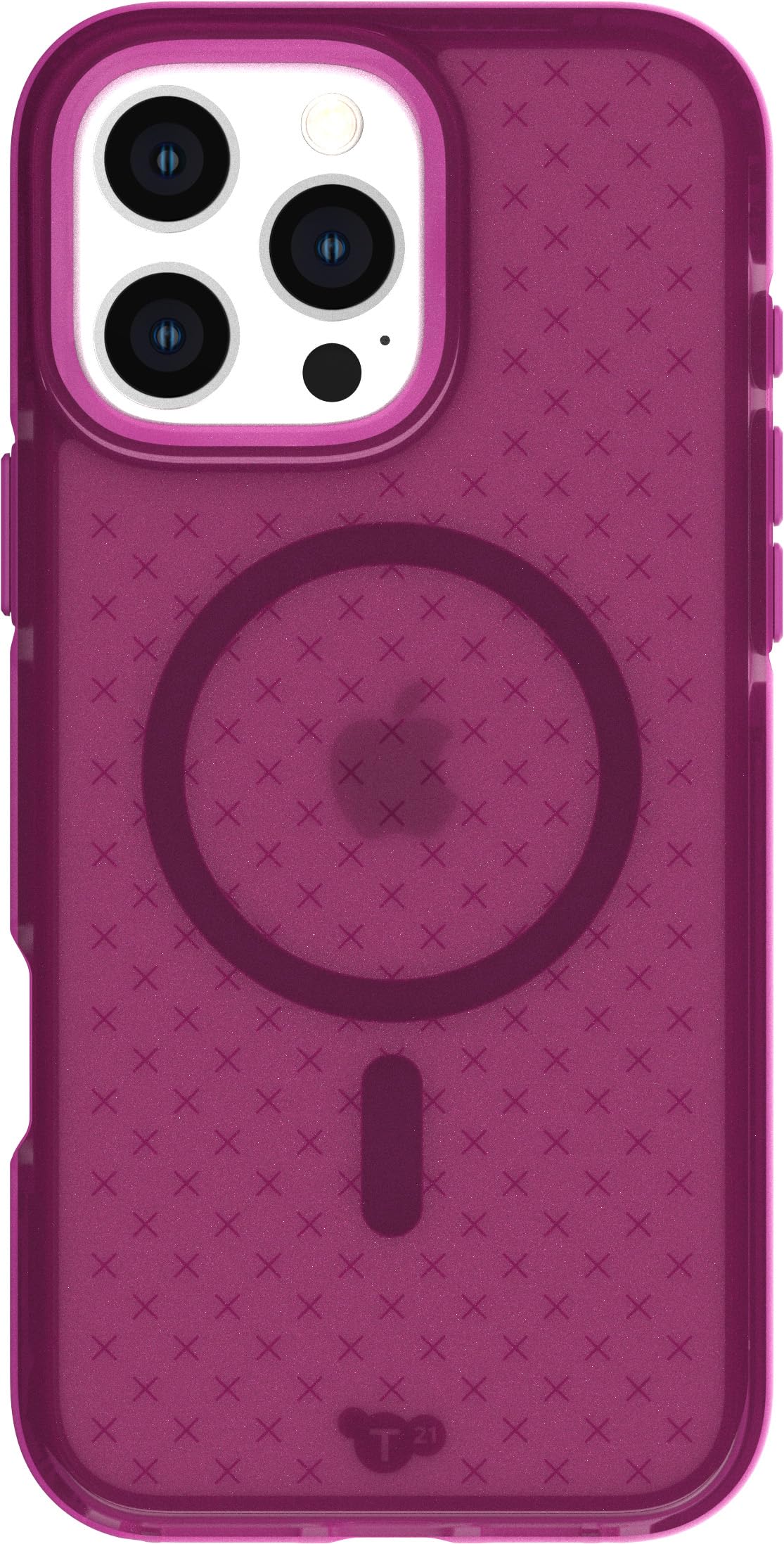 Tech21 Evocheck For Iphone 16 Pro Max Compatible With Magsafe - Impact Protection Case - In Plum