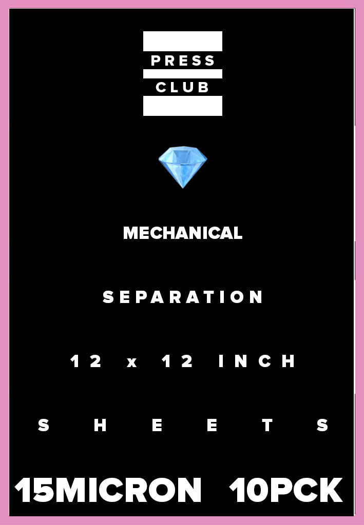 MECHANICAL SEPARATION SHEETS