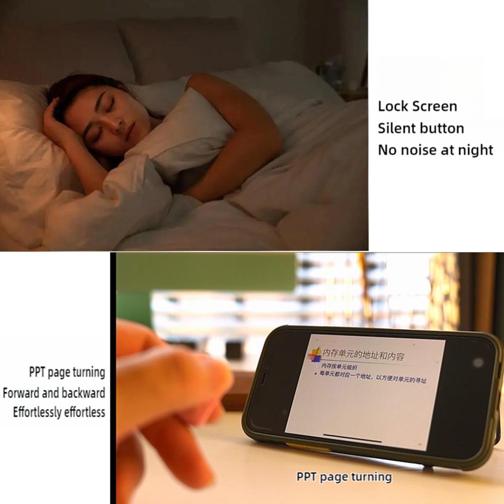 Bluetooth Page Turner & TikTok Scrolling Ring – Hands-Free Remote for Kindle, iPhone, Android – E-Reader Accessory, Selfie Shutter, Volume & Video Control