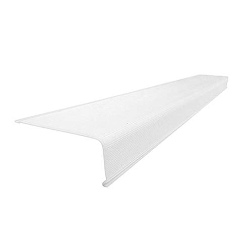 33" Lens Diffuser Under Cabinet Replacement Cover 2-3/4" x 1-1/8" x 33" Angled Edge