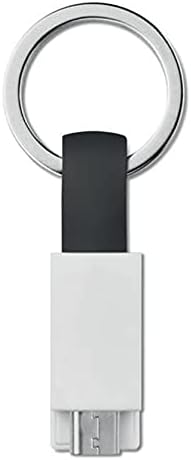BoxWave Cable Compatible with Garmin inReach Mini, Micro USB Keychain Charger, Jet Black