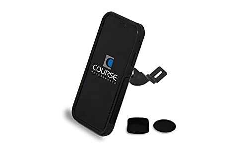 Course Motorsports DirectFit Magnetic Phone Mount and Car Phone Holder for Nissan 350Z (2002-2009) - Automatic Gripping Charger (Black)