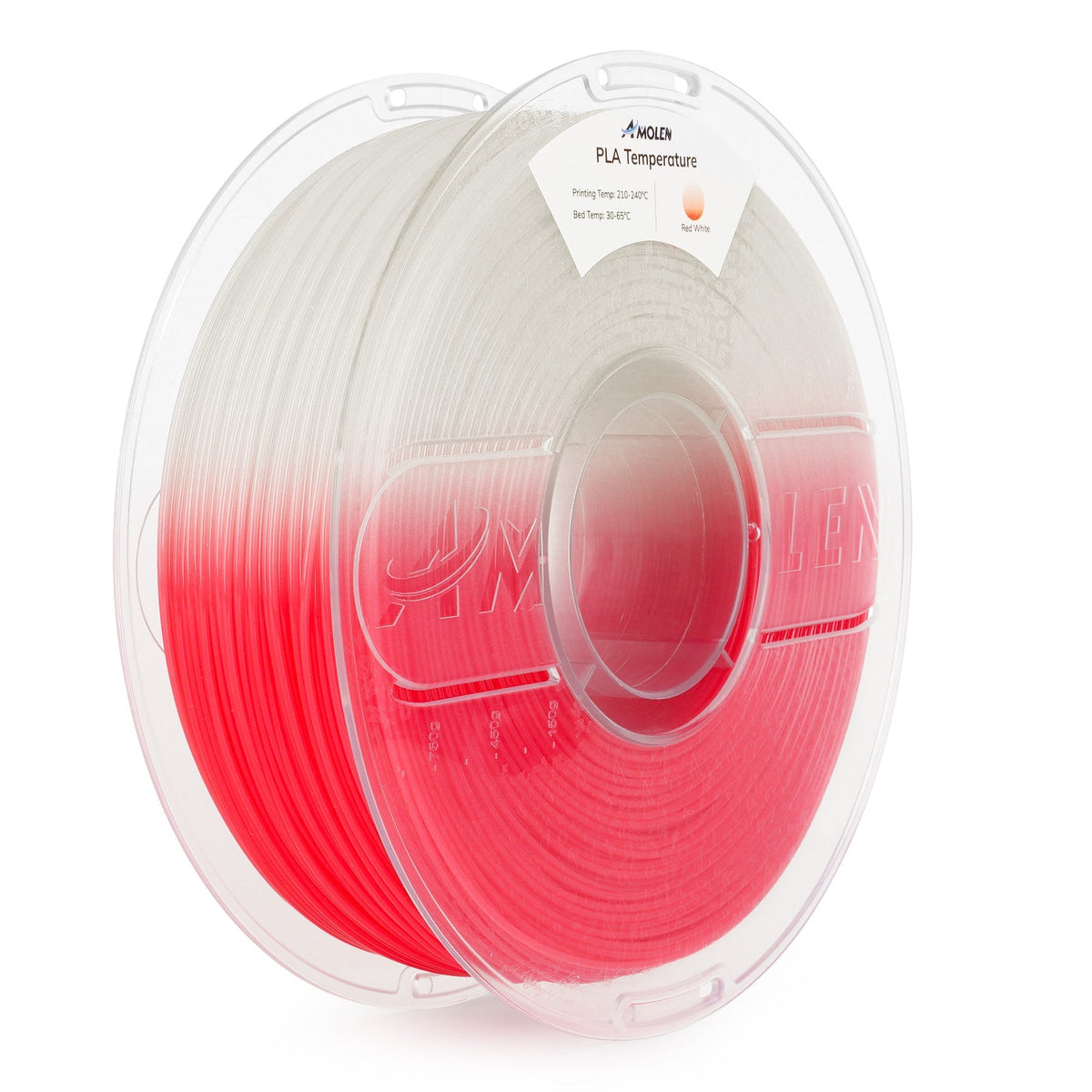 PLA Temperature Color Change 1.75mm, 1KG/2.2LB
