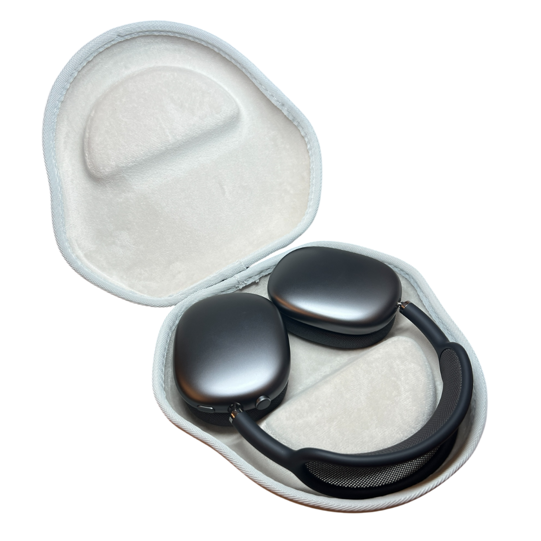 CentralSound Hard Cover Carrying Case for Apple AirPods Max Headphones Black