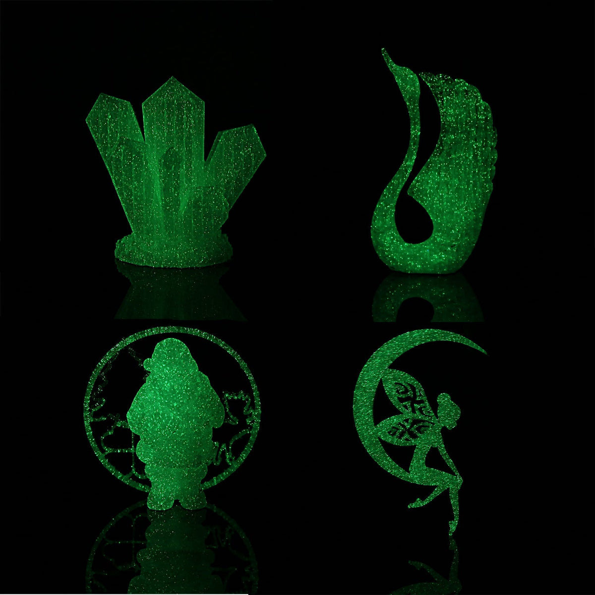 PLA Glow in the Dark Variety Pack (4x200g)