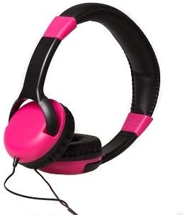 Gabba Goods Kids Safe Sound Adjustable, Foldable 3.5mm Wired Over-Ear Headphones with Printed Design