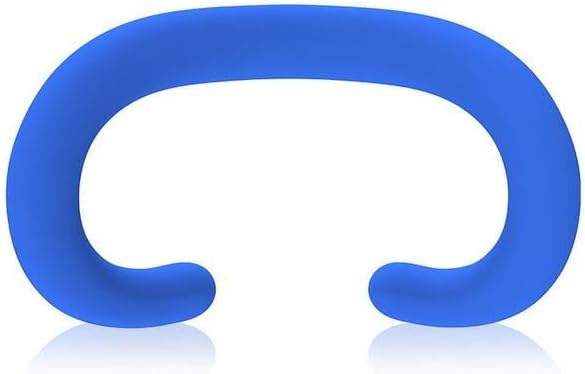 Silicone Eye Mask for Apple Vision Pro, Silicone Face Pad Cover, Sweat Proof, Light Leakage Proof, Replaceable VR